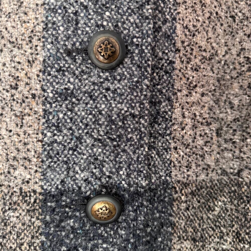 ❌SOLD❌ Avoca Ireland Gray Wool Plaid Check Jacket - Picture 5 of 7